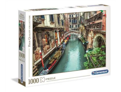 Puzzle Kanał Wenecki Clementoni 1000el