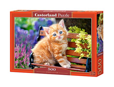 Puzzle Rudy Kociak Castorland 500el