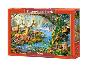 Puzzle Leśne Życie Castorland 500el