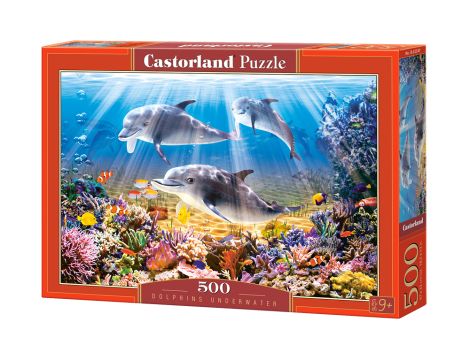 Puzzle Podwodne Delfiny Castorland 500el