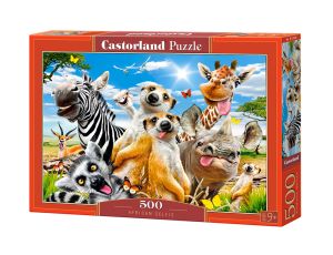 Puzzle Afrykańskie Selfie Castorland 500el