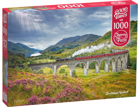 Puzzle Wiadukt Glenfinnan CherryPazzi 1000el