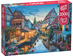 Puzzle Spotkanie w Kawiarni CherryPazzi 2000el