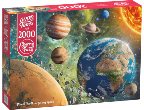 Puzzle Planeta Ziemia W Galaktyce CherryPazzi 2000el