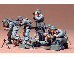 Zestaw Figurek German Machine Gun Troops Tamiya