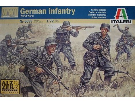 Figurki German Infantry Italeri