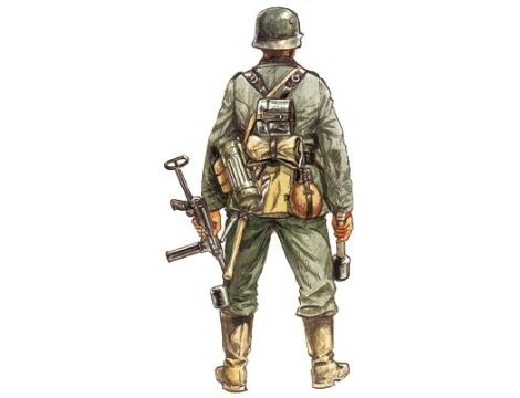 Figurki German Infantry Italeri - 3