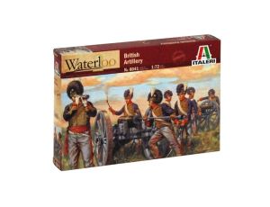 Figurki British Artillery Waterlo Italeri