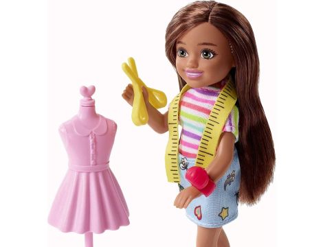 Lalka Barbie Chelsea Projektantka Mody Mattel - 4