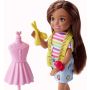 Lalka Barbie Chelsea Projektantka Mody Mattel - 5