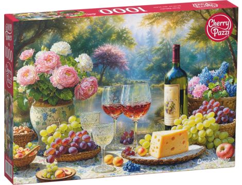 Puzzle Winogronowy Blask CherryPazzi 1000