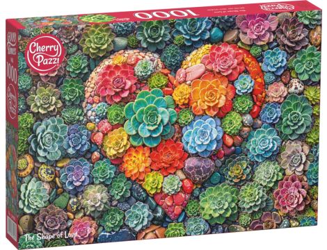 Puzzle Kształt Miłości CherryPazzi 1000el