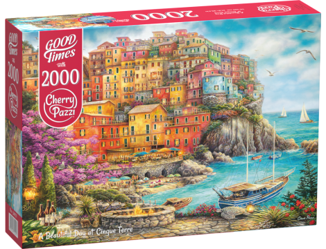 Puzzle Piękny dzień w Cinque Terre CherryPazzi 2000el