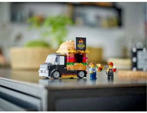 Klocki Ciężarówka Z Burgerami  LEGO City 60404 - 2