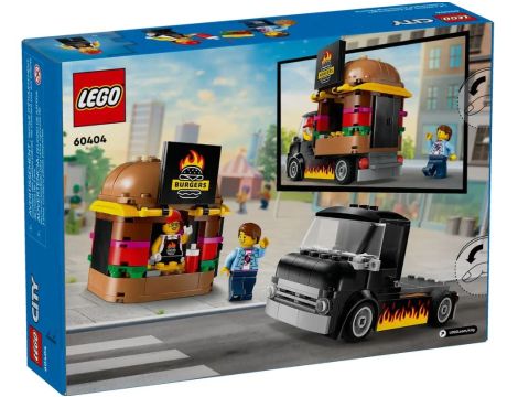 Klocki Ciężarówka Z Burgerami  LEGO City 60404 - 5