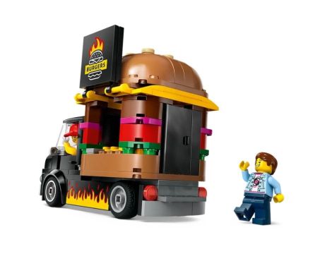 Klocki Ciężarówka Z Burgerami  LEGO City 60404 - 7