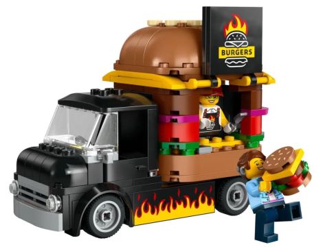 Klocki Ciężarówka Z Burgerami  LEGO City 60404 - 9