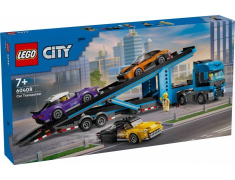 Klocki  Laweta Z Samochodami Sportowymi LEGO City 60408