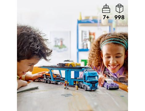 Klocki  Laweta Z Samochodami Sportowymi LEGO City 60408 - 5