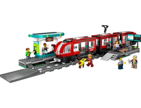 Klocki Tramwaj Miejski Ze Stacją LEGO City 60423 - 12