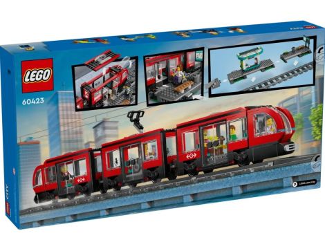 Klocki Tramwaj Miejski Ze Stacją LEGO City 60423 - 5