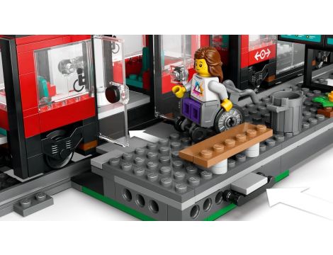 Klocki Tramwaj Miejski Ze Stacją LEGO City 60423 - 7