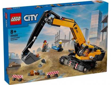 Klocki  Żółta Koparka LEGO City 60420