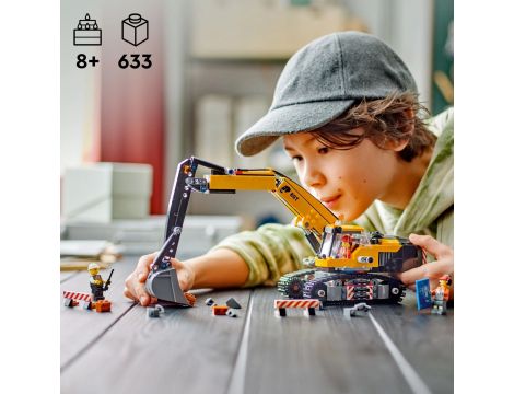 Klocki  Żółta Koparka LEGO City 60420 - 5