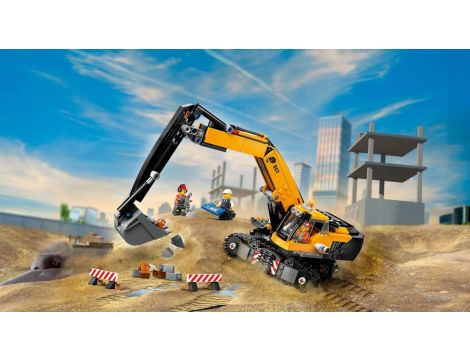 Klocki  Żółta Koparka LEGO City 60420 - 10