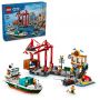 Klocki  Nadmorski Port Ze Statkiem Towarowym LEGO City 60422 - 5