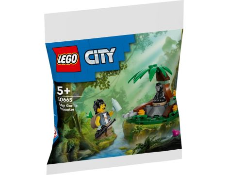 Klocki Spotkanie Z Małym Gorylem LEGO City 30665