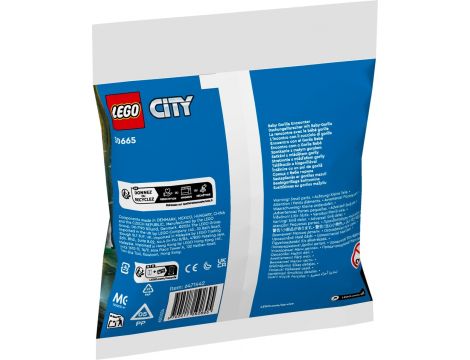 Klocki Spotkanie Z Małym Gorylem LEGO City 30665 - 4