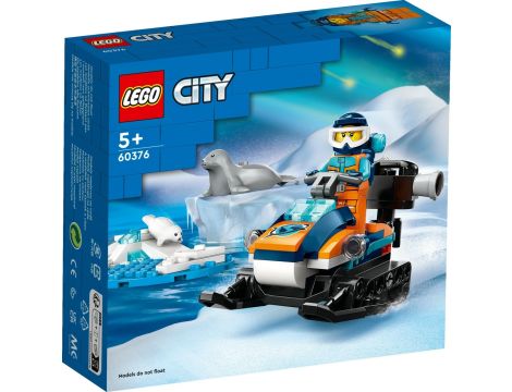 Klocki Skuter Śnieżny Badacza Arktyki LEGO City 60376