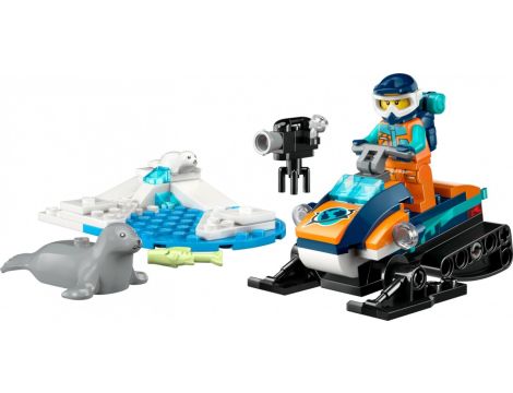 Klocki Skuter Śnieżny Badacza Arktyki LEGO City 60376 - 4