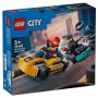 Klocki Gokarty I Kierowcy Wyścigowi LEGO City 60400 - 2