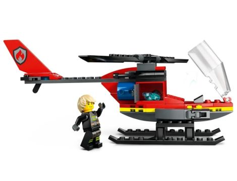 Klocki Strażacki Helikopter Ratunkowy LEGO City 60411 - 6