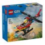 Klocki Strażacki Helikopter Ratunkowy LEGO City 60411 - 2