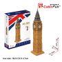 Puzzle 3D Zegar Big Ben Cubic Fun - 3