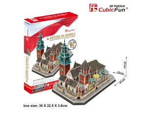 Puzzle 3D Katedra Na Wawelu Cubic Fun - image 2