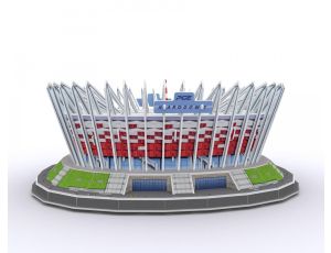 Puzzle 3D Stadion PGE Narodowy Cubic Fun - image 2