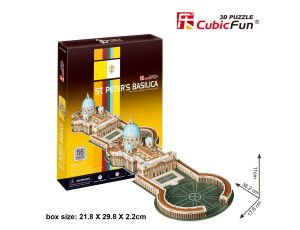 Puzzle 3D Bazylika Św Piotra Cubic Fun - image 2