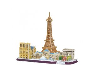 Puzzle 3D City Line Paris Cubic Fun - image 2