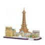 Puzzle 3D City Line Paris Cubic Fun - 3