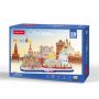 Puzzle 3D City Line Moskwa Cubic Fun - 2