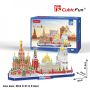 Puzzle 3D City Line Moskwa Cubic Fun - 3