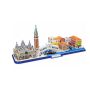 Puzzle 3D City Line Wenecja Cubic Fun - 3