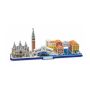 Puzzle 3D City Line Wenecja Cubic Fun - 5