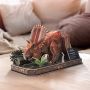 Puzzle 3D Triceratops National Geographic Cubic Fun - 5