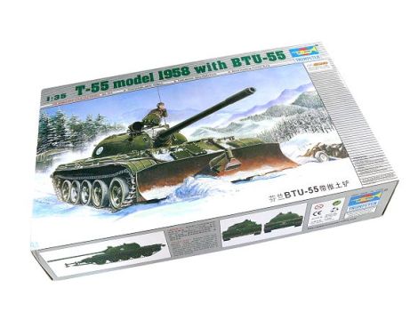 Model Czołgu T-55 BTU-55 Trumpeter