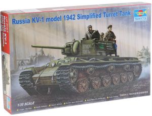 Model Czołgu Russia KV-1 1942 Trumpeter